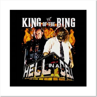 Mankind Vs. Undertaker King Of The Ring Posters and Art